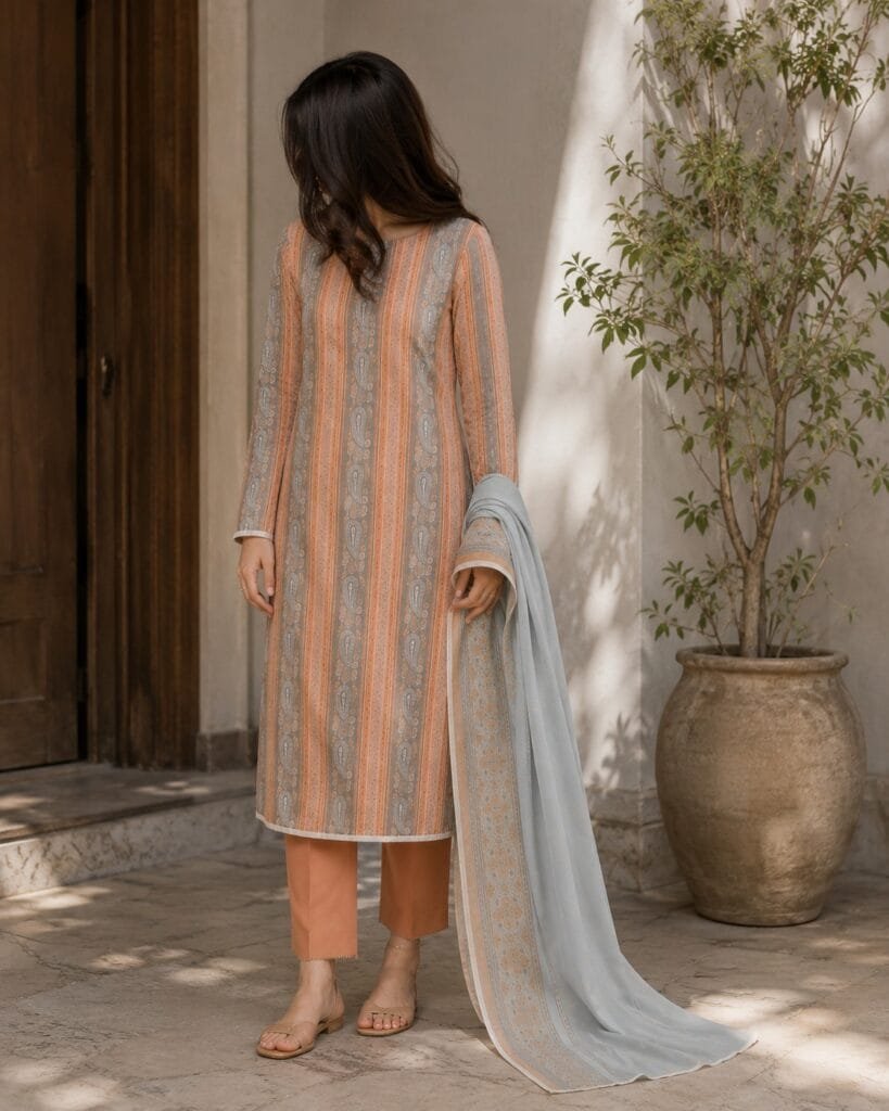 3-Piece Unstitched Suit