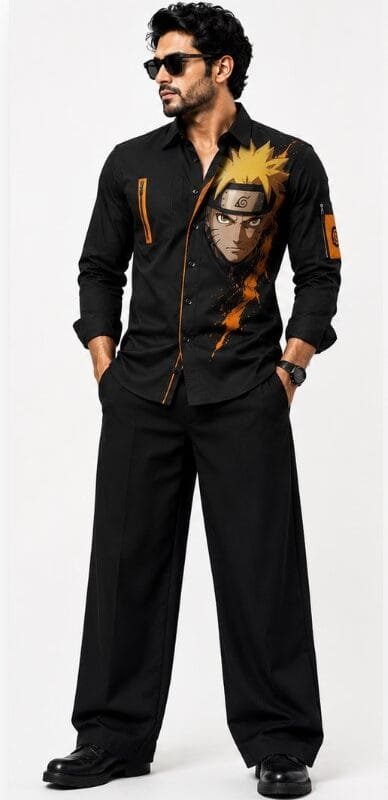 Naruto Legacy – Premium Cotton Twill Anime Suit
