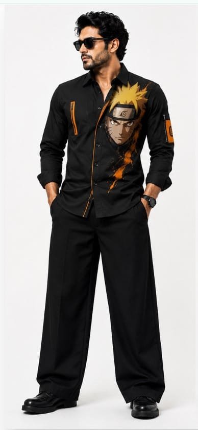 Naruto Legacy – Premium Cotton Twill Anime Suit