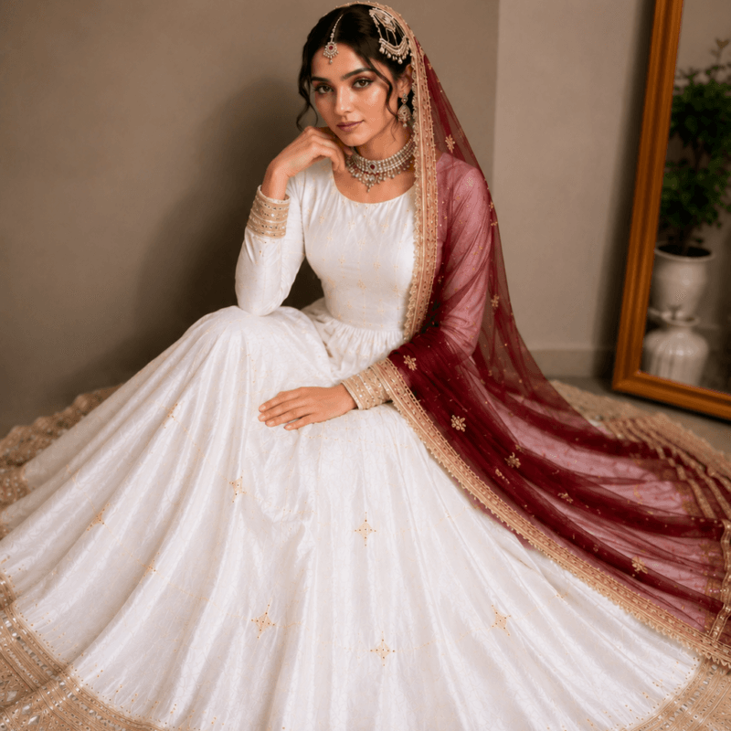 Noor-e-Ivory Katan Anarkali