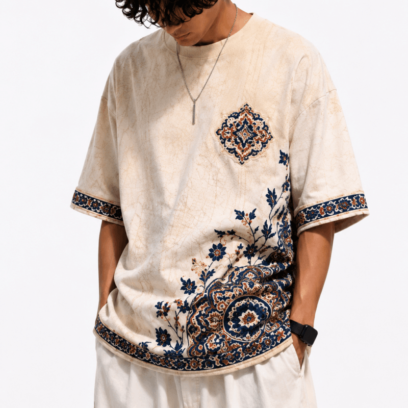 Heritage Bloom Oversized Tee