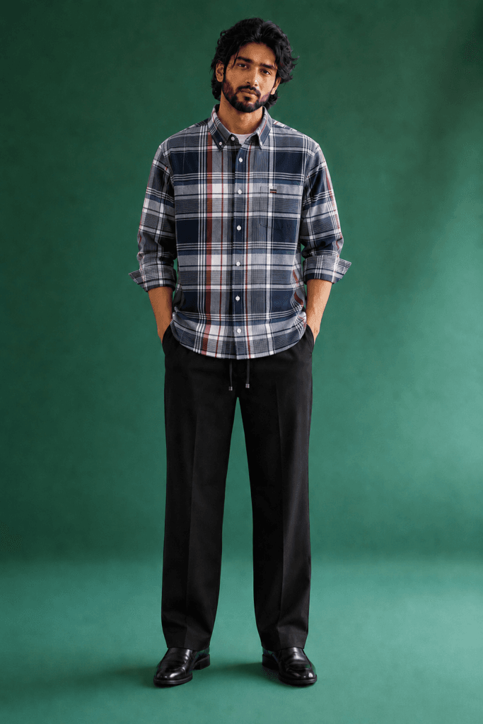 Midnight Heritage Plaid Shirt