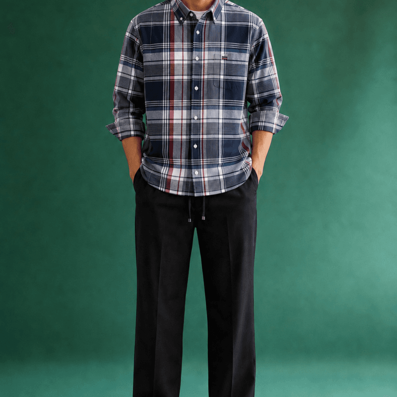 Midnight Heritage Plaid Shirt