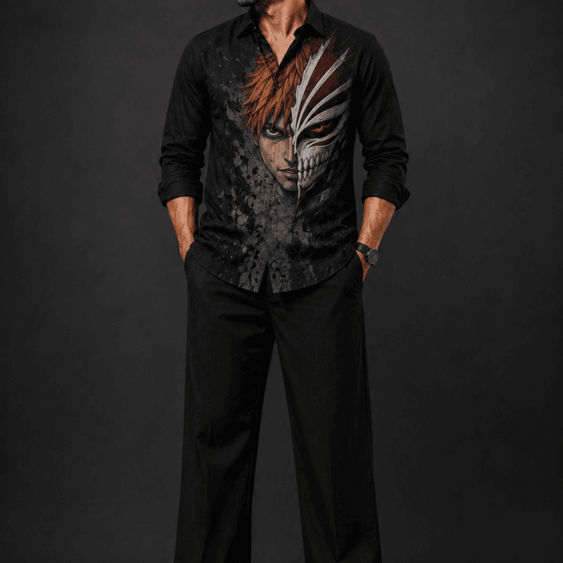 Soul Reaper Legacy – Premium Cotton Twill Anime Suit