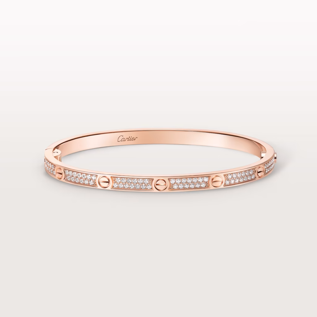 Love Bracelet — Paved Small Model