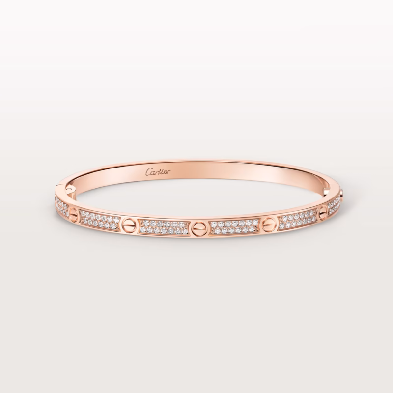 Love Bracelet — Paved Small Model